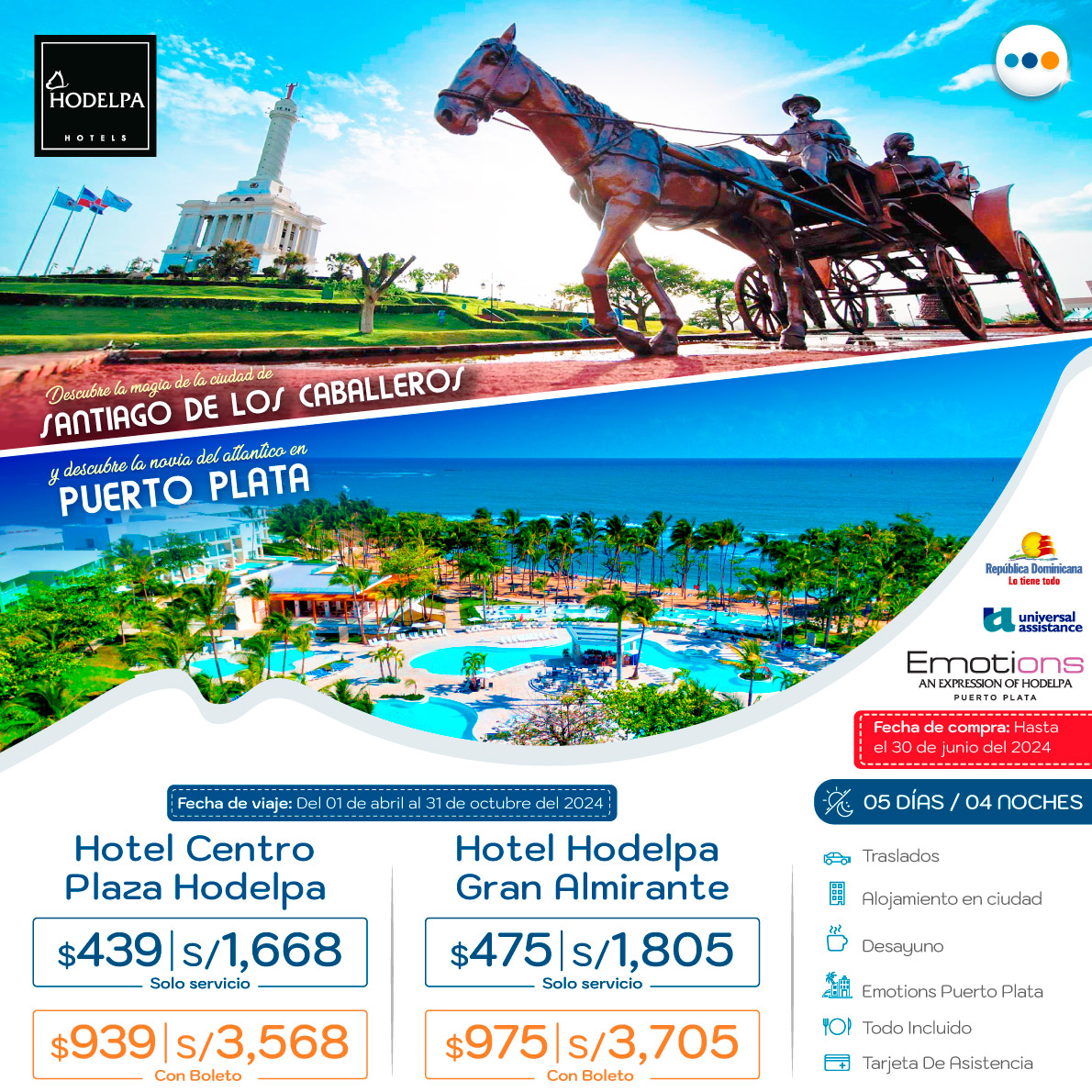 Hodelpa Ciudad y Playa