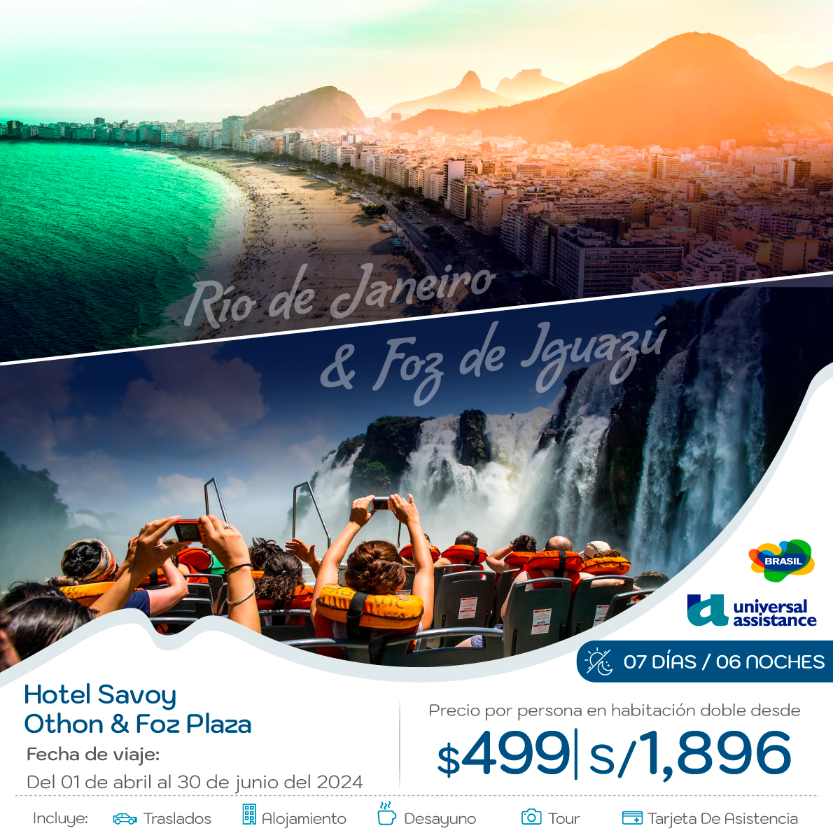 Río de Janeiro & Foz de Iguazú
