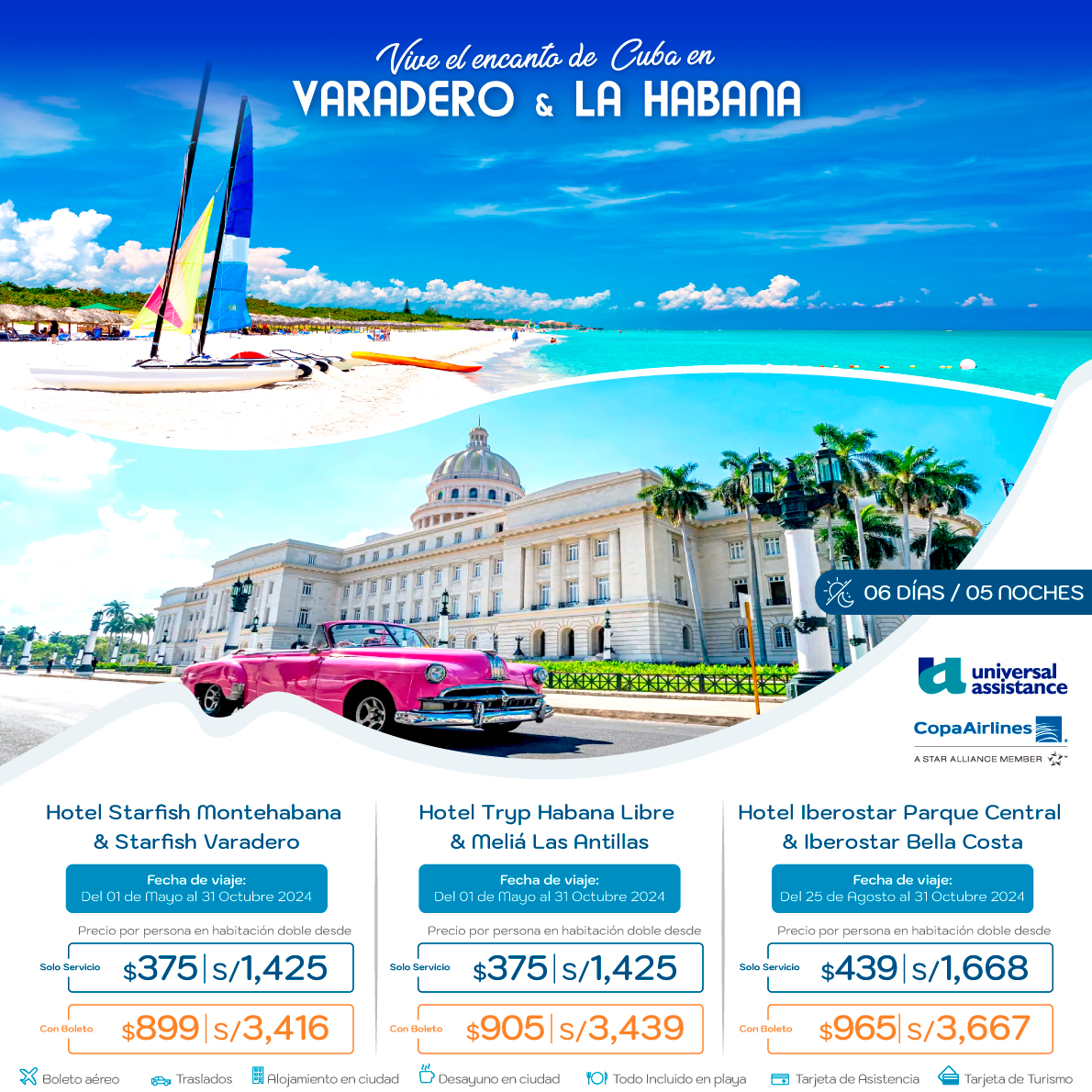 Habana y Varadero
